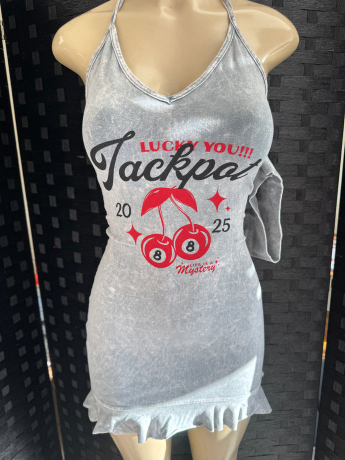 Little Ms Jackpot Dress w/ Headband